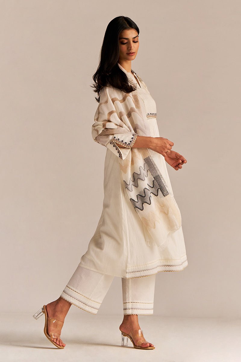 Ivory Kurta Set