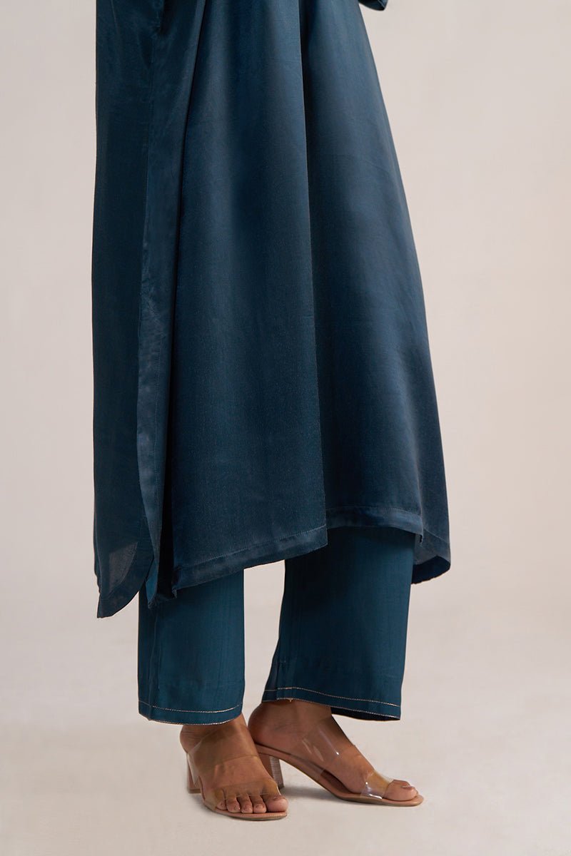 Deep Teal Festive Co-ord Set