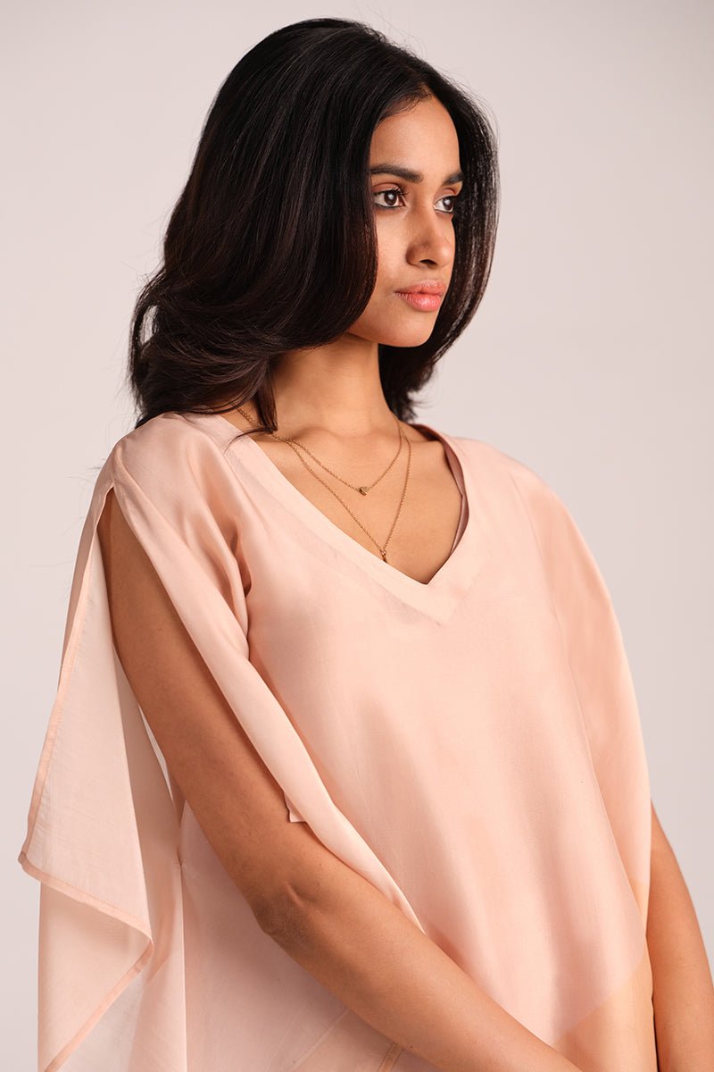 Spanish Villa Silk Kaftaan Co-ord Set