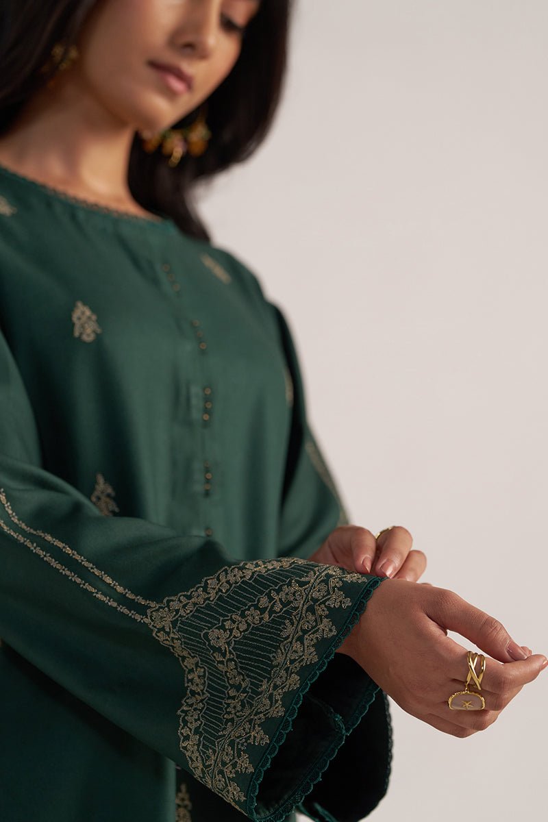 Pine Grove Pashmina Kurta Set