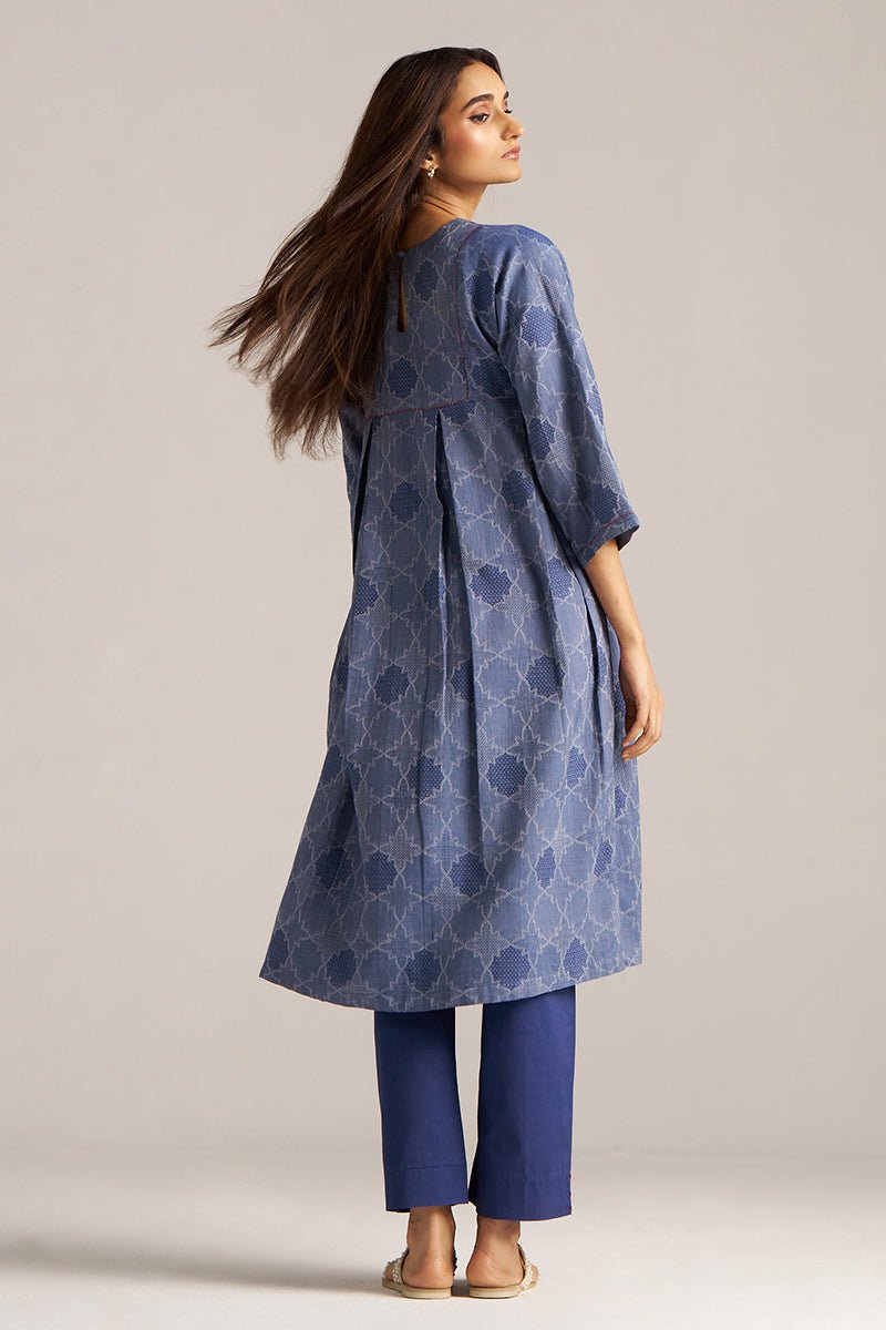 Denim Blue Woven Co-ord Set