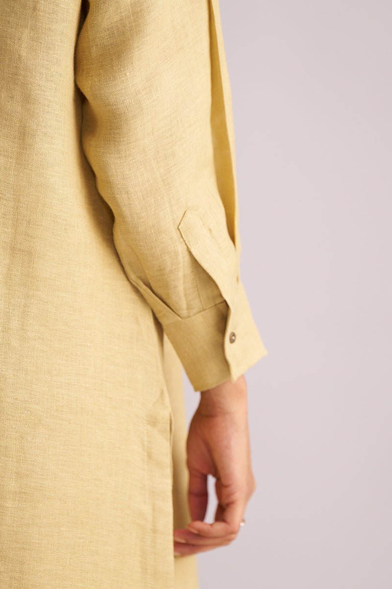 Fall Leaf Pure Linen Co-ord Set