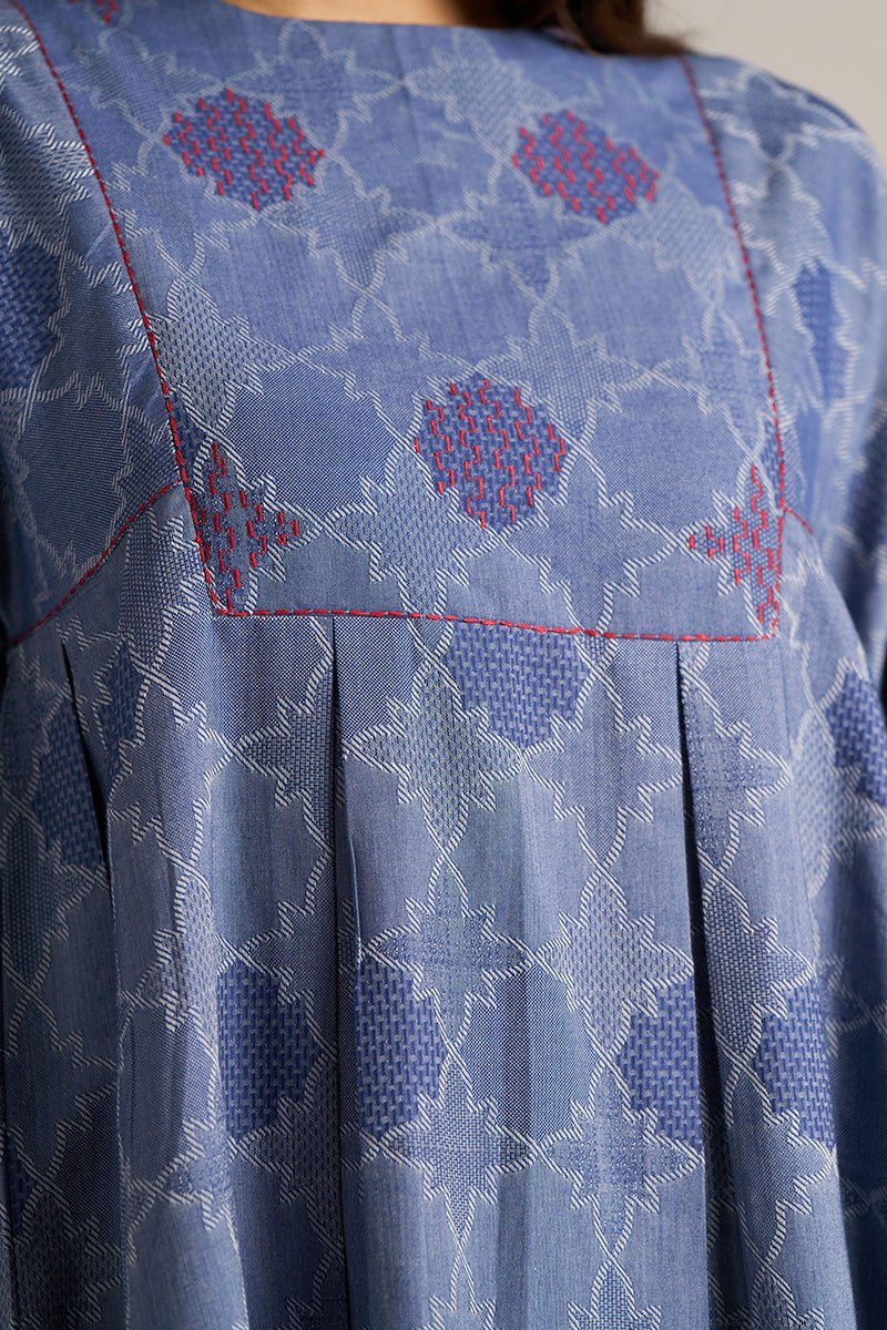 Denim Blue Woven Co-ord Set