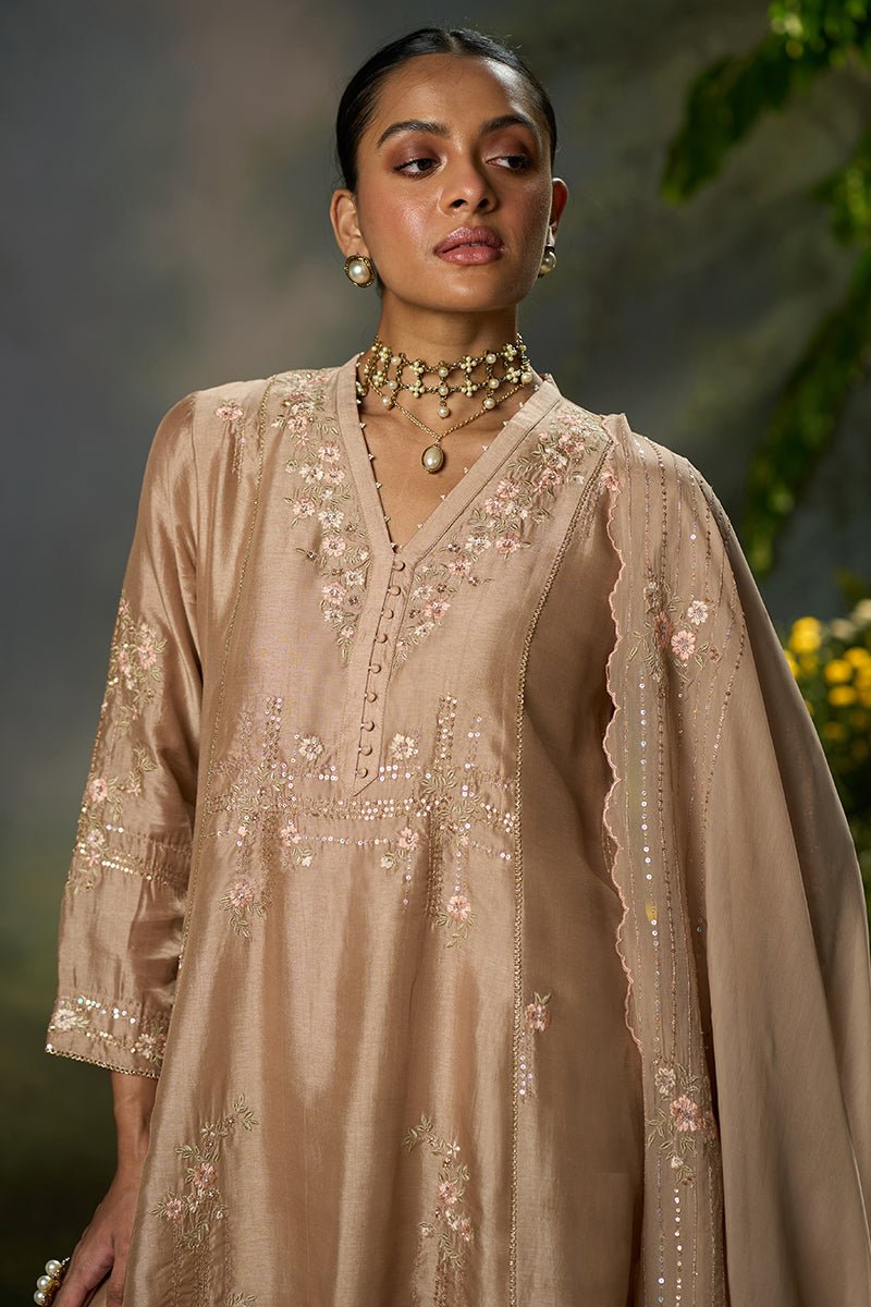 Ginger Root Festive Sharara-Kurta Set