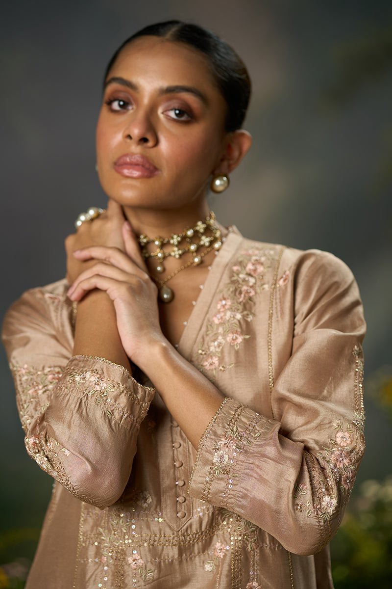 Ginger Root Festive Sharara-Kurta Set