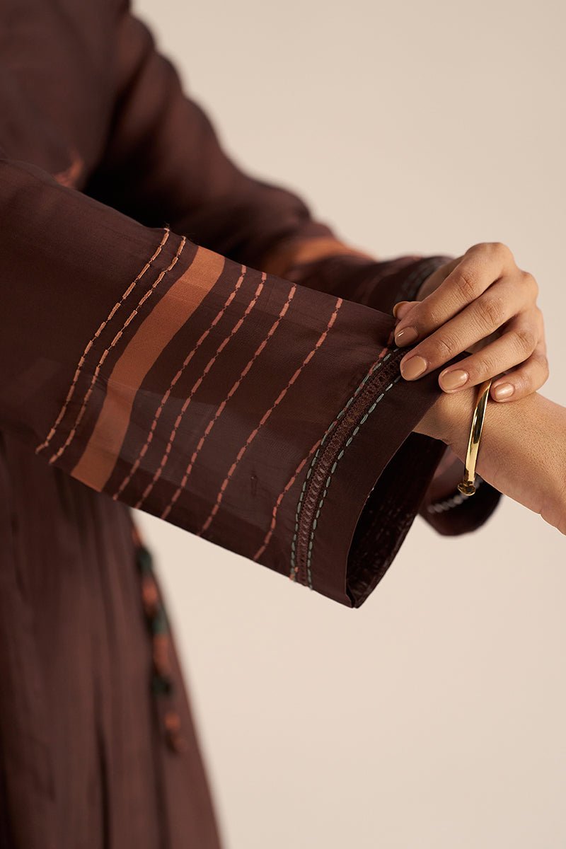 Dark Chocolate Silk Co-ord Set