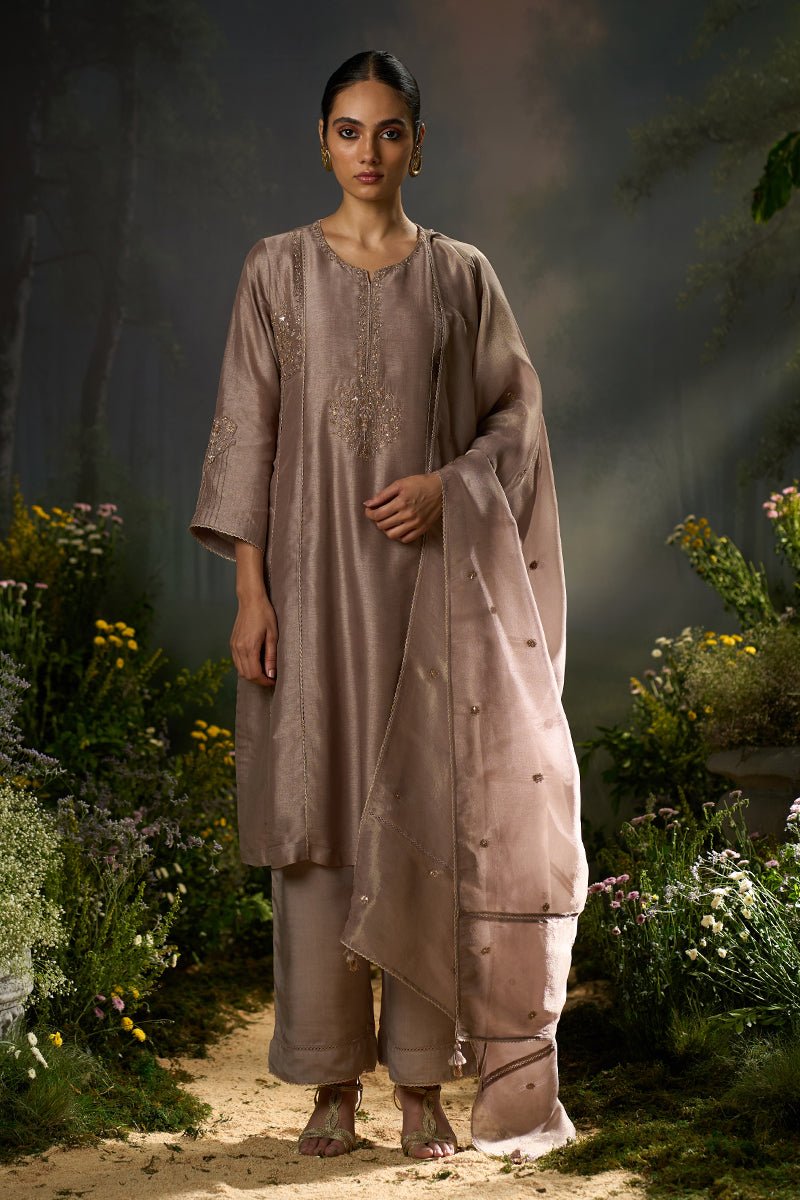 Sphinx Raw Silk Festive Kurta Set