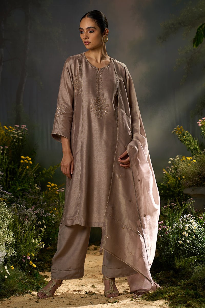 Sphinx Raw Silk Festive Kurta Set