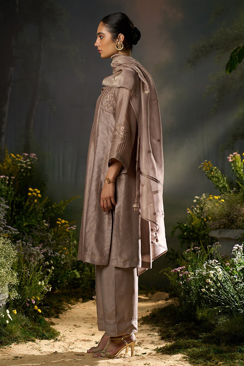 Sphinx Raw Silk Festive Kurta Set