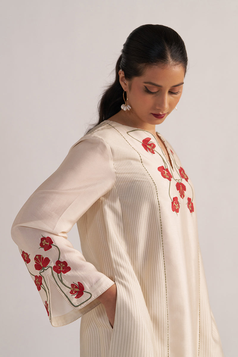 Tofu Cream Festive Co-ord Set