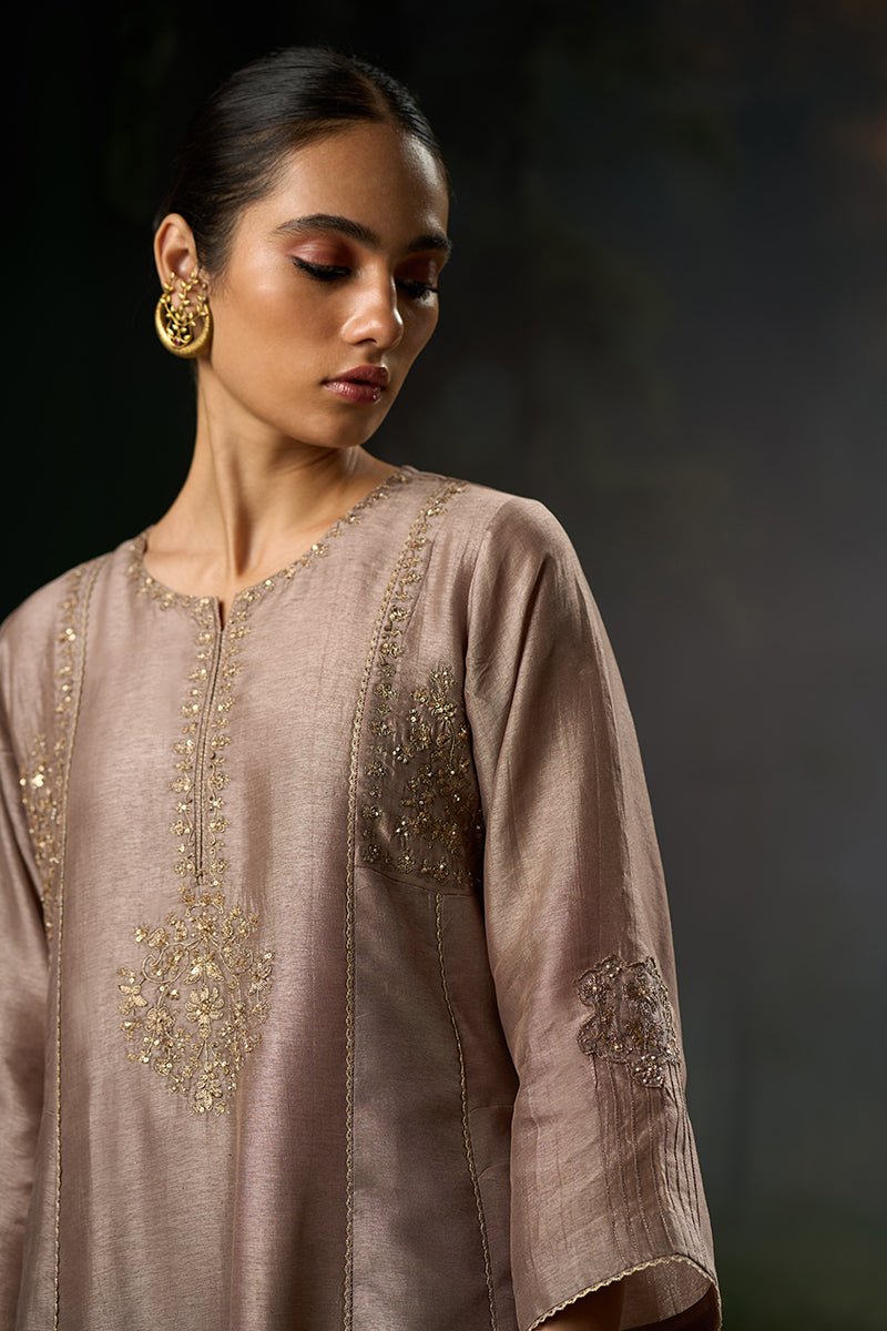 Sphinx Raw Silk Festive Kurta Set
