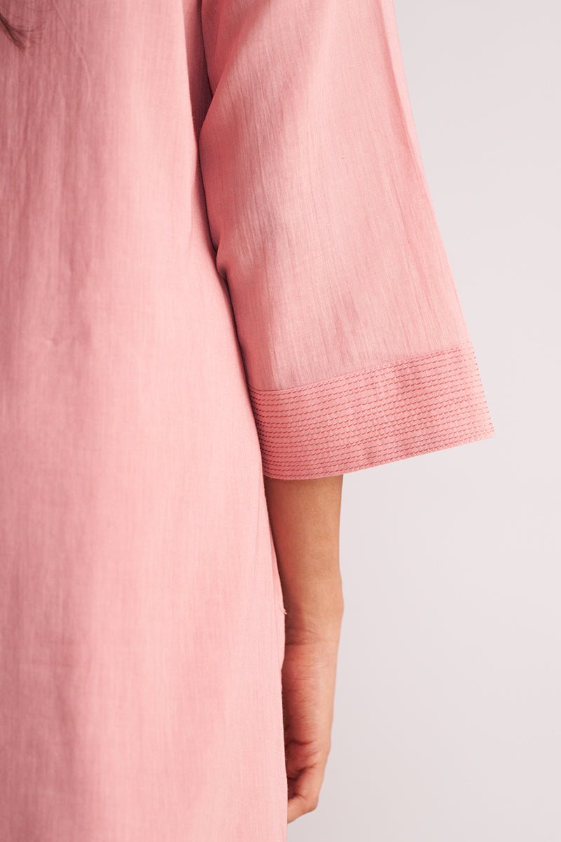 Rose Tan Mul-Mul Co-ord Set