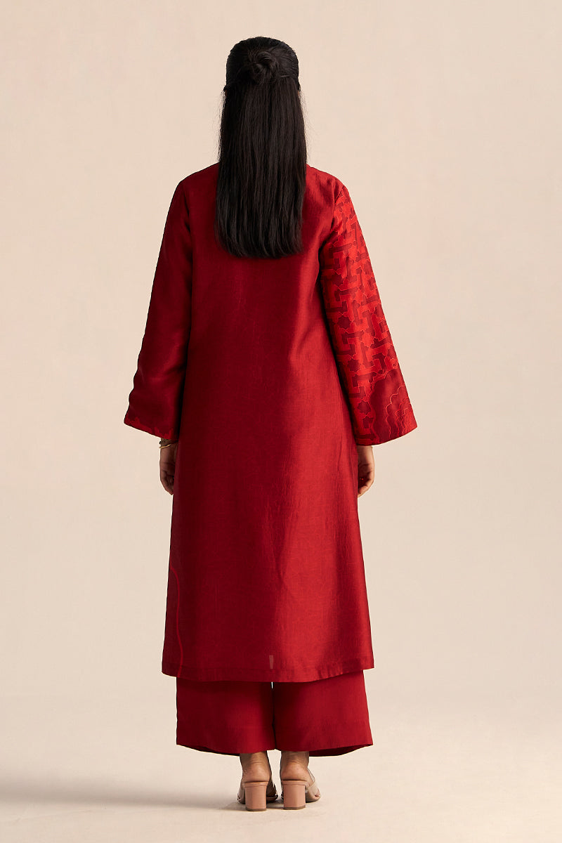 Chilli Pepper Silk Co-ord Set