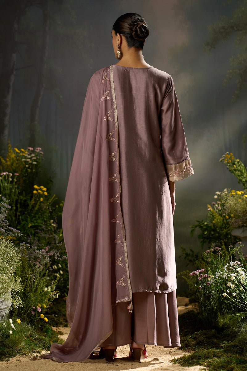 Antler Raw Silk Festive Kurta Set