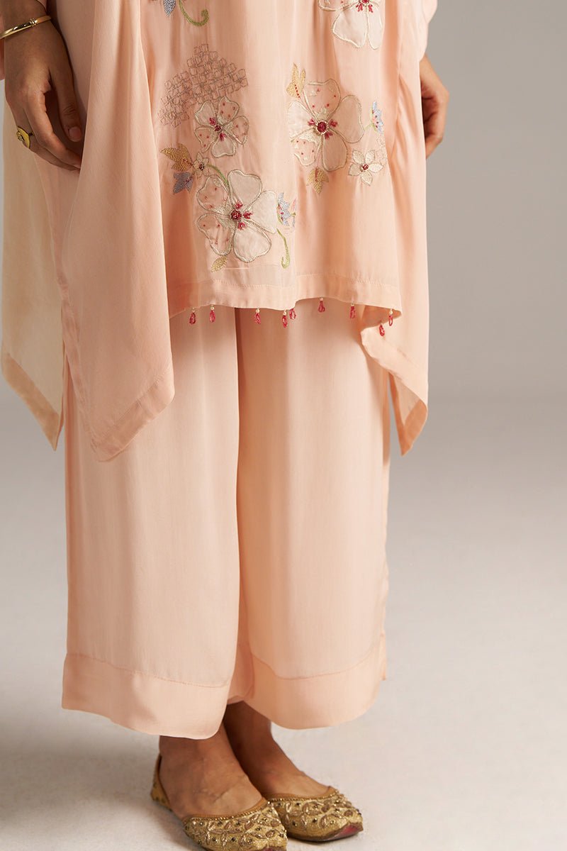 Scallop Shell Crepe Silk Co-ord Set