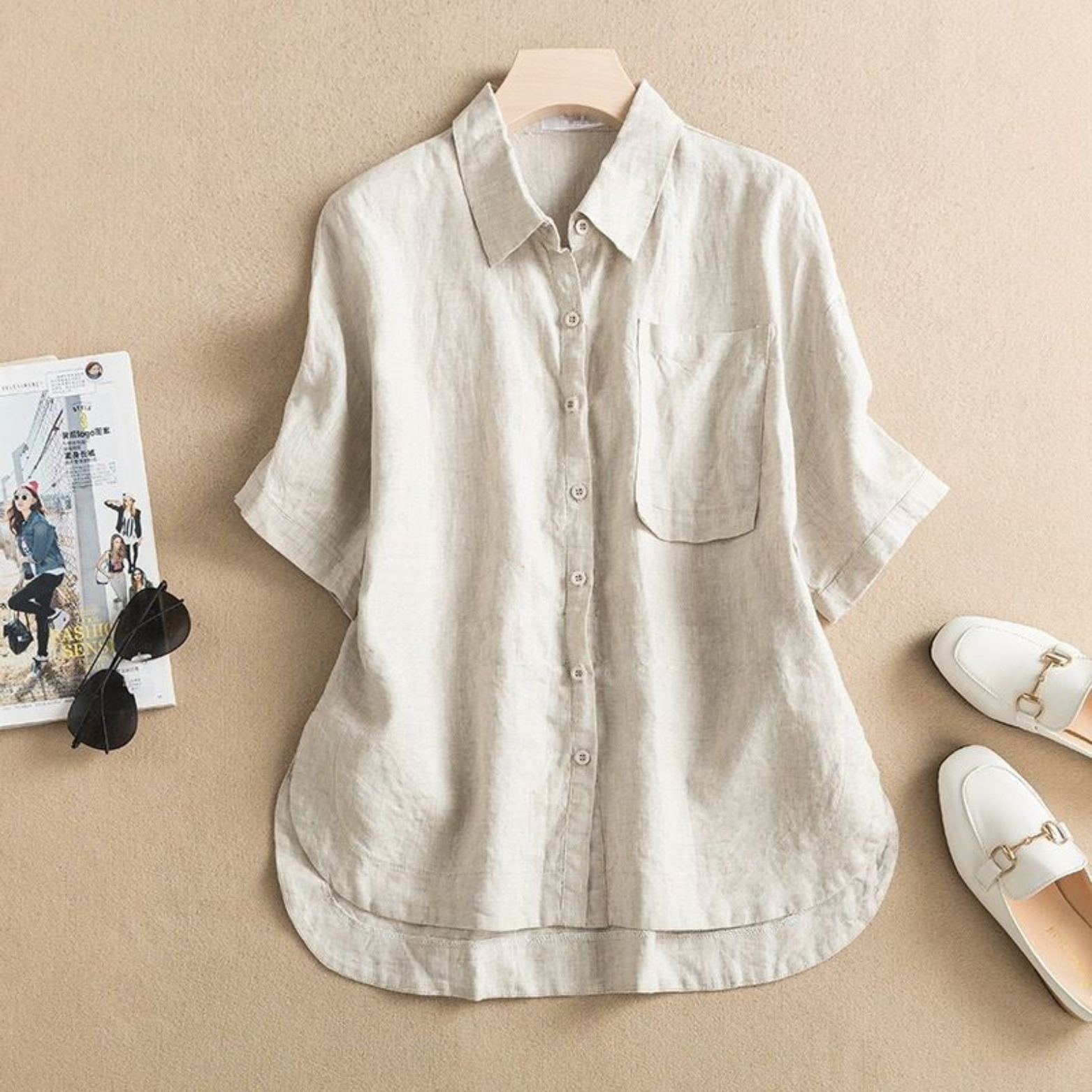 Pure Cotton Flex Women Kurta Shirt