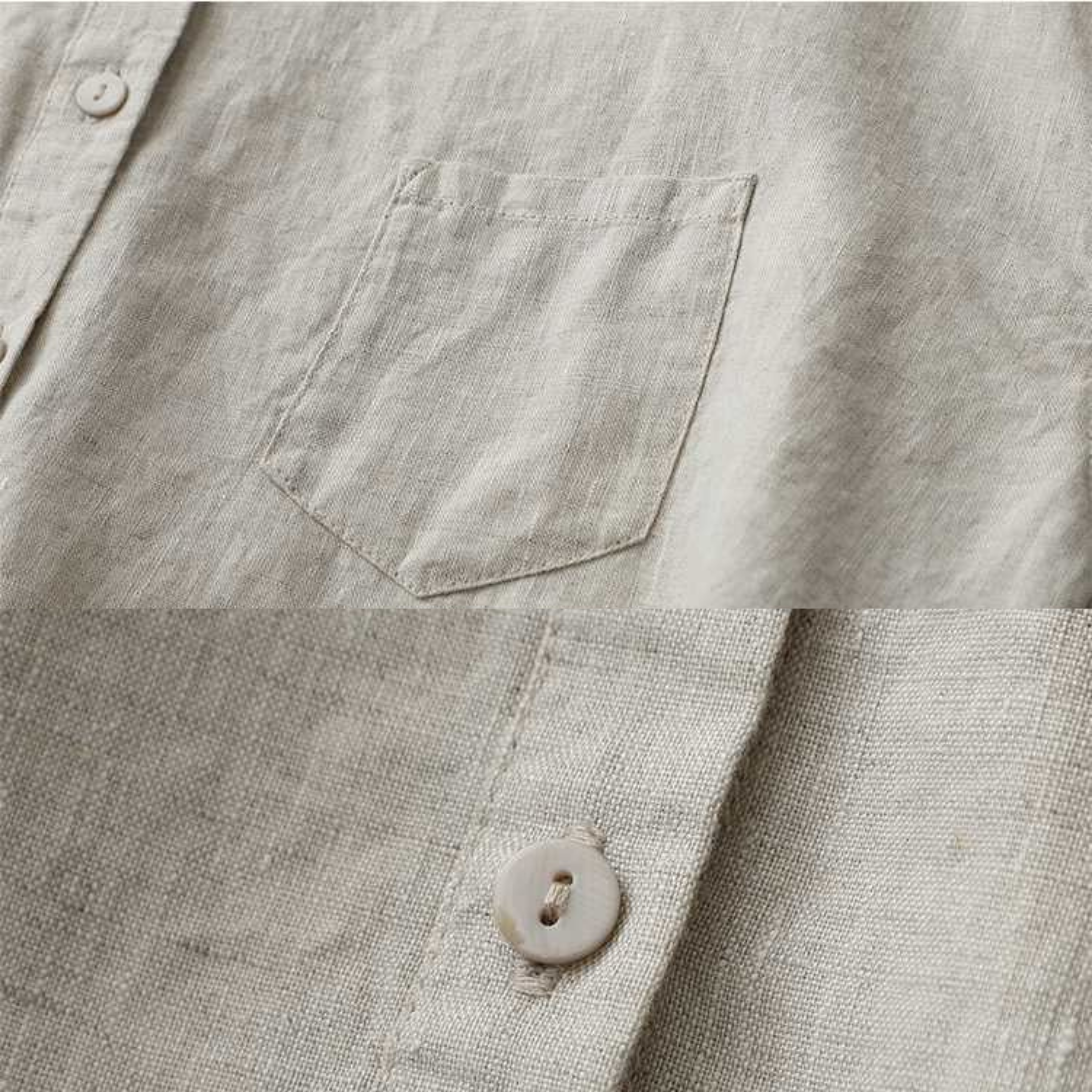 Classic Pure Cotton Plain Shirt With Pocket