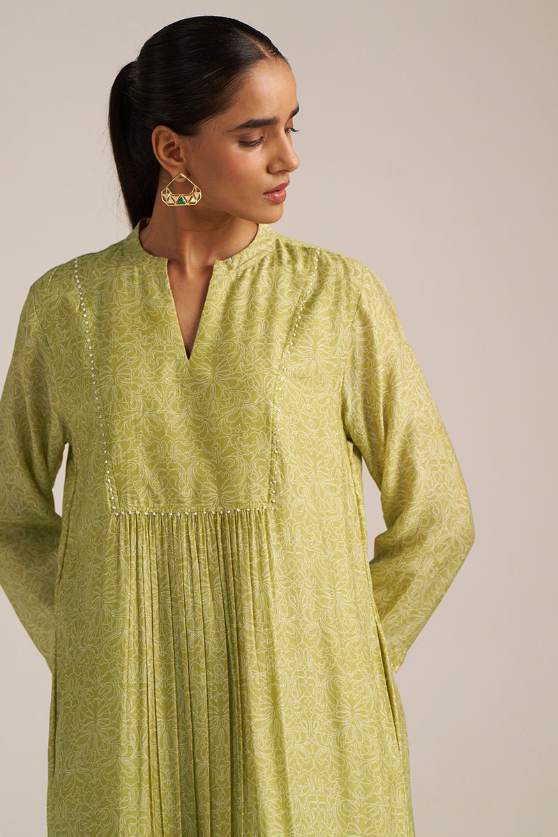 Golden Green Co-ord Set