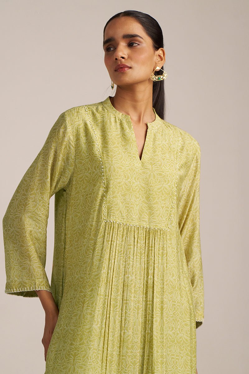 Golden Green Co-ord Set