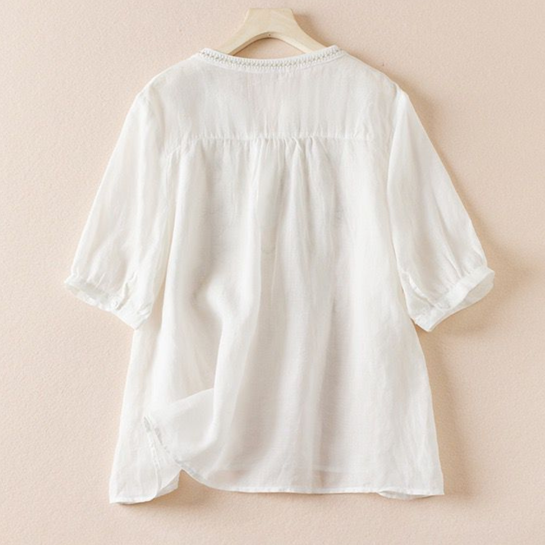 Pure Cotton Embroidered Comfortable Top