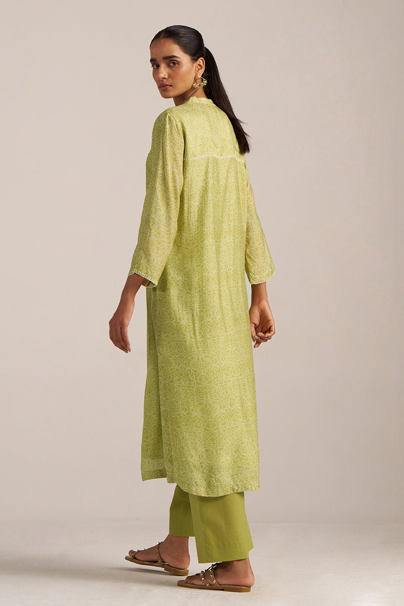 Golden Green Co-ord Set