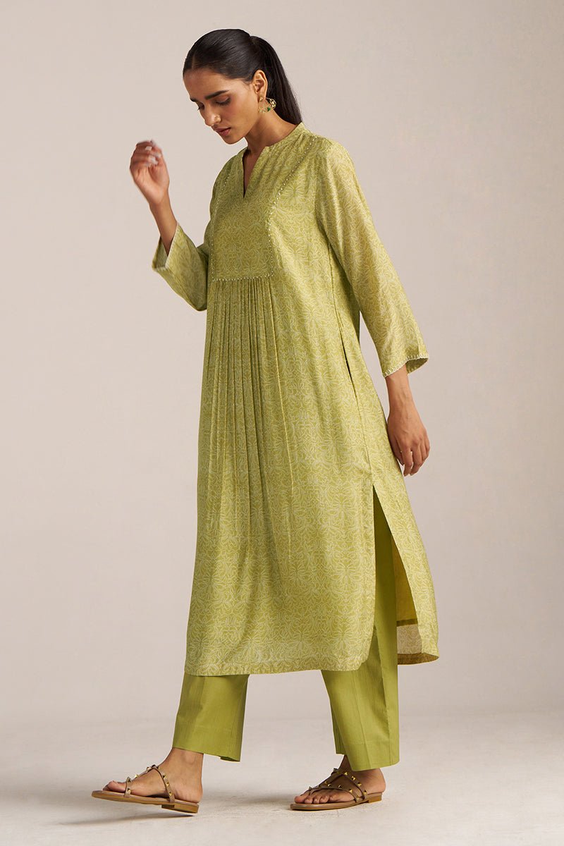 Golden Green Co-ord Set