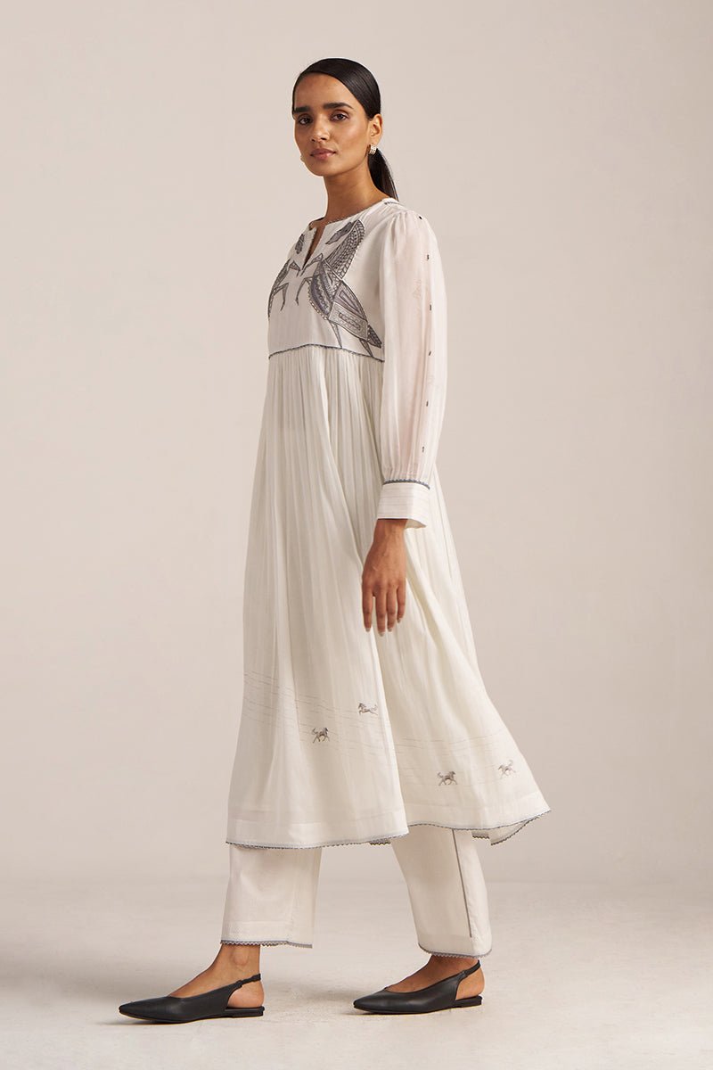Milky White Co-ord Set