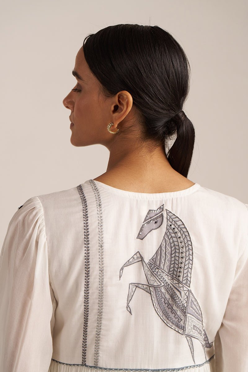 Milky White Co-ord Set